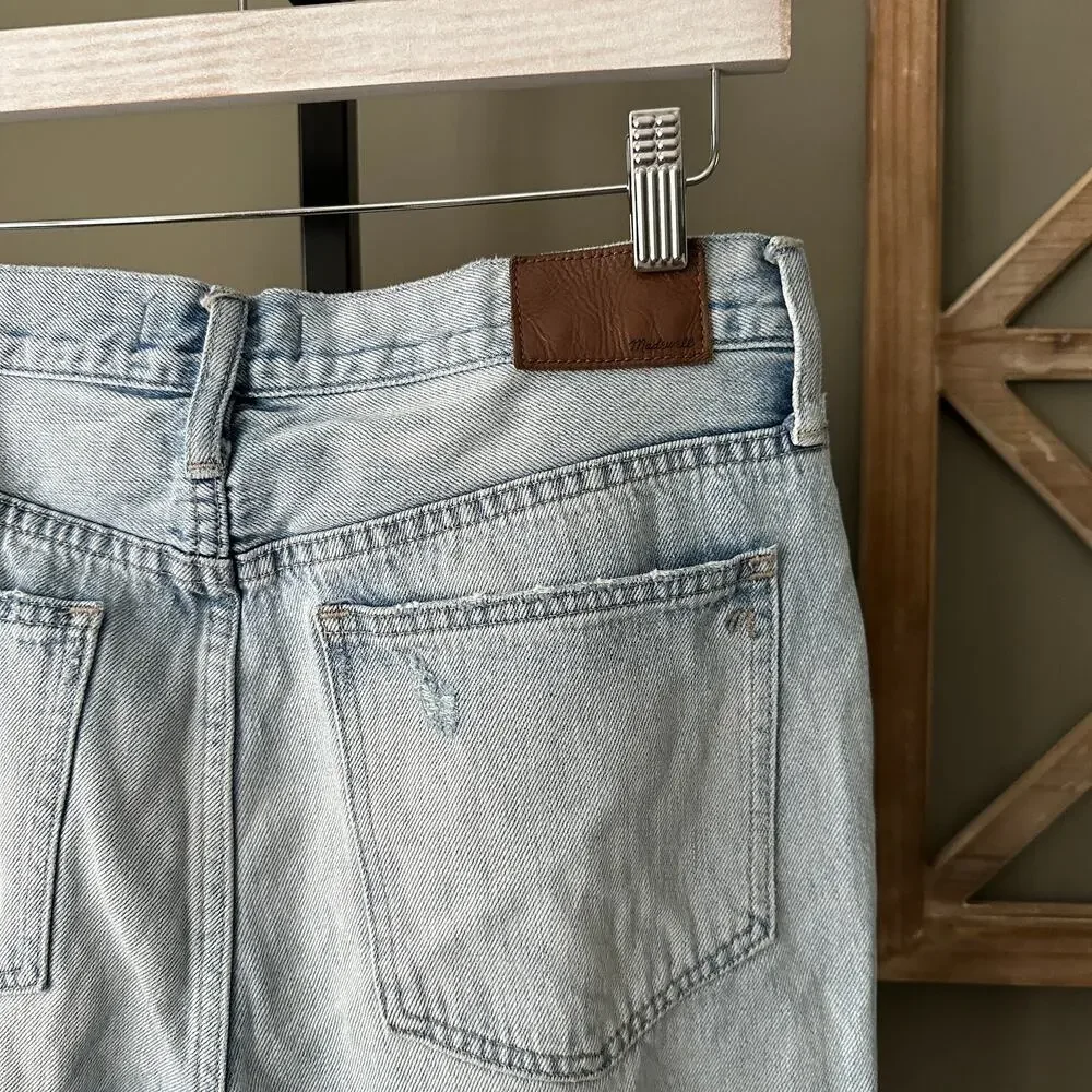 Madewell The Perfect Vintage Jean in Calabria Wash: Ripped Edition - 29